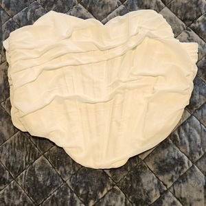 Elegant White Women's Crop Top